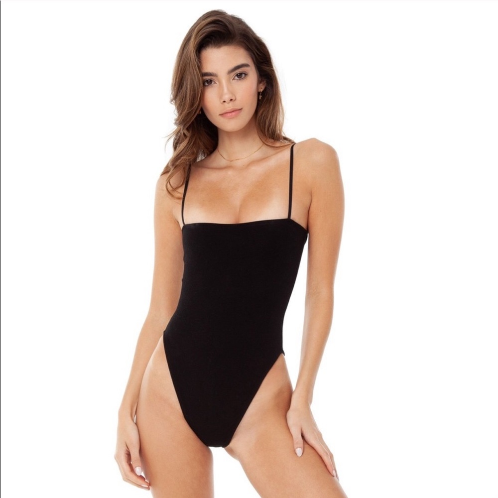 ARE YOU AM I | Kimia Black Bodysuit